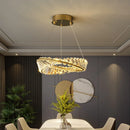 Axyaa Nordic Crystal Chandelier for Luxury Living Room & Dining Room