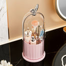 Axyaa Cosmetic Brush and Makeup Organizer with Transparent Lid