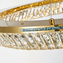 Axyaa Crystal LED Chandeliers: Modern Luxury Lighting Fixtures for Home Interiors