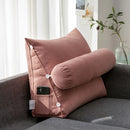 Axyaa Triangular Sofa Cushion, Comfortable Living Room Pillow and Backrest