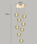 Axyaa Modern LED Pendant Light Chandeliers for Home Decor and Indoor Lighting