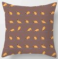 Axyaa Yoga Panda & Avocado Cartoon Animal Throw Pillow Bundle