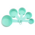 Axyaa Measuring Spoon Set - Kitchen Baking Tools - Multi-Purpose Plastic Handles