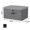 Axyaa Large Capacity Storage Box Set for Clothes & Quilts