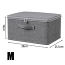 Axyaa Large Capacity Storage Box Set for Clothes & Quilts