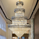 Axyaa Luxury Duplex Villa Loft Chandelier for Hotel, KTV, and Lobby