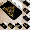Axyaa Christmas New Year Home Entrance Non-Slip Floor Mat