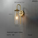 Axyaa Elegant Cracked Glass Chandelier - Modern All Copper Lighting for Living Room