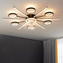 Axyaa Kids Bedroom Ceiling Fan with Remote Control and LED Light