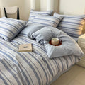 Axyaa Home Cotton Queen Bedding Set with Sheets Comforter Cover Pillowcase