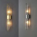 Axyaa Modern Gold LED Wall Lamp for Luxury Home Lighting