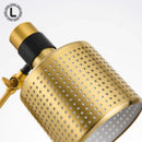 Axyaa American Retro Gold Desk Lamp Study Room Bedroom Indoor Lighting