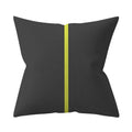 Axyaa Yellow Floral Geometric Cushion Cover 45x45cm