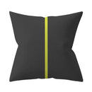 Axyaa Yellow Floral Geometric Cushion Cover 45x45cm