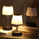 Axyaa Adjustable Height Rechargeable Table Lamp, Portable Wireless Touch Night Light.