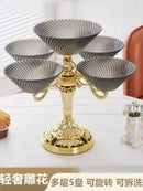 Axyaa Multi-Layer Fruit & Snack Tray for High-End Living Room Coffee Table