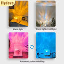 Axyaa Ocean Wave RGB Wood Pattern Dynamic Light for Home and Bar