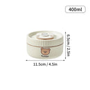 Axyaa Stainless Steel Insulated Lunch Box Food Container for Students & Office Workers.