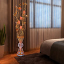 Axyaa Modern Aluminum Wire LED Floor Lamp for Living Room & Bedroom