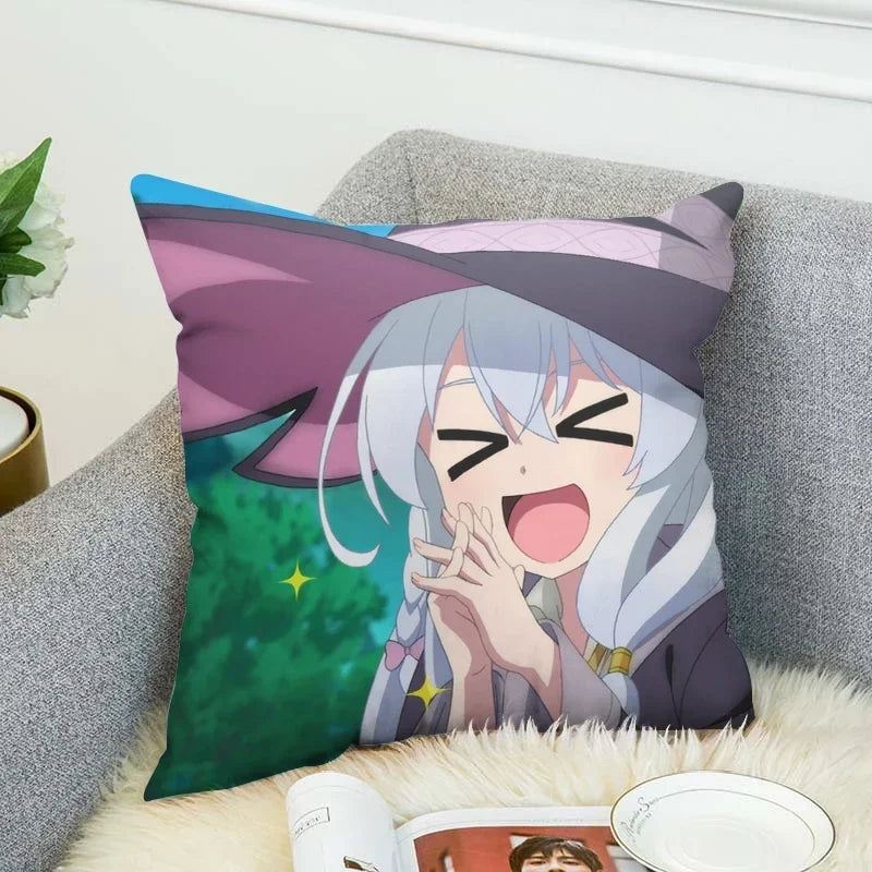 Axyaa Wandering Witch 40x40 Fall Pillow Cover - Home Decor & Cushion Cover