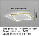 Axyaa Modern LED Ceiling Light for Living Room Kitchen Bedroom Hallway Balcony
