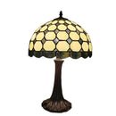 Axyaa Glass Desk Lamp: European Minimalist Style, Antique Decorative Metal Holder