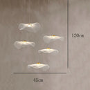 Axyaa LED Chandelier Pendant Lights for Modern Bedroom and Dining Room