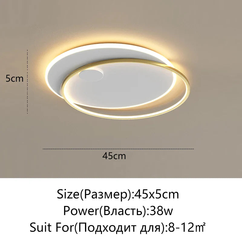 LED Ceiling Lamp for Home Indoor Lighting by Axyaa - Modern & Stylish for Every Room