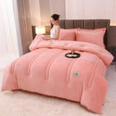 Axyaa Thermal Lamb Velvet Quilt - Thick & Double-faced - Warm & Comfortable