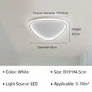 Axyaa Ultrathin LED Ceiling Lamp for Children's Bedroom and Home Decor