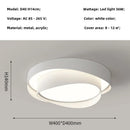 Axyaa Nordic LED Ceiling Light Minimalist Style Bedroom Lamp