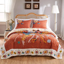 Axyaa Topanga Quilt Set, 3-Piece King/Cal King, Multi