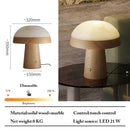 Axyaa Wood+Marble Table Lamps LED Book Lights for Indoor Decoration