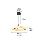 Axyaa Copper Marble Pendant Light: Modern, Luxurious, and Atmosphere-Enhancing