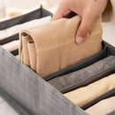 Axyaa Clothes Organizer: Foldable Closet Drawer Storage Box with Handles, Wardrobe Organizer