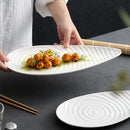Axyaa Dining Plate Set - Abnormity Senior Sense Irregular Creative Tableware