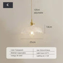 Axyaa Glass Chandelier Pendant Lights - Nordic Style Hanging Lighting for Home and Commercial Spaces