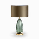 Nordic Style Glass Table Lamp by Axyaa - Elegant LED Light for Home Decor