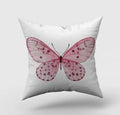 Axyaa Cartoon Butterfly Print Pillowcase 45*45cm