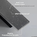 Axyaa LED Outdoor Wall Lamp Waterproof Linear Lighting for Garden Garage Porch