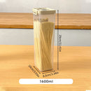 Axyaa Pasta Storage Box Sealed Plastic Container Kitchen Organizer