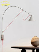 Axyaa Stainless Steel LED Wall Lamp for Minimalist Industrial Style Living Room