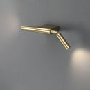 Axyaa Adjustable Rotating LED Reading Light for Home, Hotel, Study - Retro Minimalist Wall Lamp