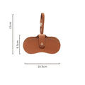 Axyaa Fashion PU Leather Glasses Case Women Hanging Sunglasses Box Bag