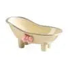 Axyaa Bowknot Design Soap Dish: Cute Plastic Soap Holder for Bathroom Accessories