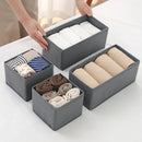 Axyaa Fabric Underwear Storage Box for Closet Organization and Storage - Socks, Underwear, Ties