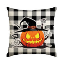 Axyaa Nordic Halloween Linen Pillowcase 45x45cm