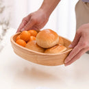Axyaa Wooden Boat Salad Bowl for Snacks, Fruits, Sushi - Japanese Style Tableware