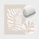 Bohemia Beige Line Art Canvas Prints by Axyaa for Gallery Wall Decor.