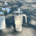 Axyaa Stainless Steel Insulated Travel Mug Large Capacity Cold Cup Stainless Steel